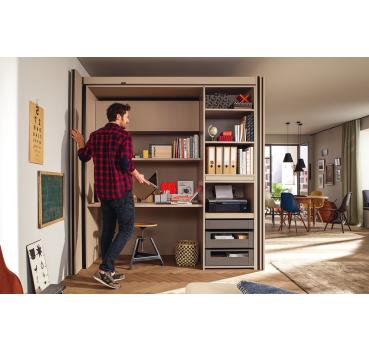 Preview: 801T1350.L3 REVEGO uno, Scharnierträger Set, für Pockethöhe 1357–1506 mm, links